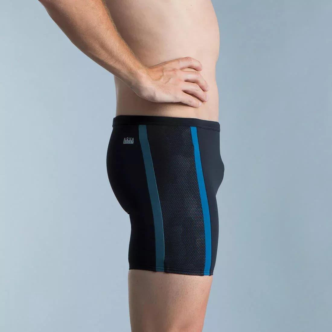 Men Yoko 500 Swimming Boxers, Black, , large image number 9