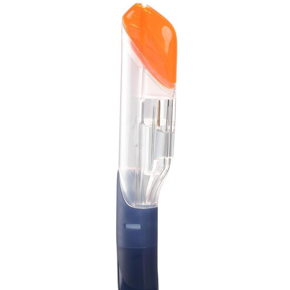 SUBEA - Dry Diving Snorkel With Drytop Valve System - 100 Dry Top, Blue