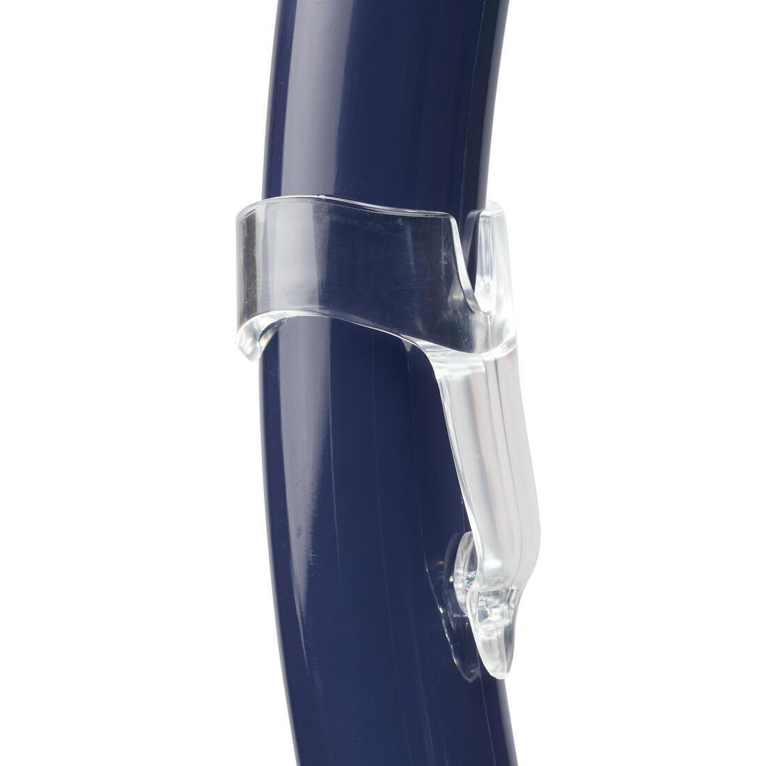 Dry Diving Snorkel With Drytop Valve System - 100 Dry Top, Blue, No Color, large image number 3