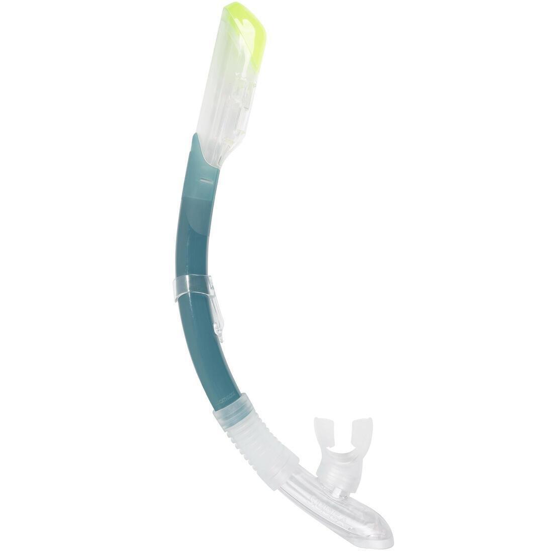 SUBEA - Dry Diving Snorkel With Drytop Valve System - 100 Dry Top, Blue