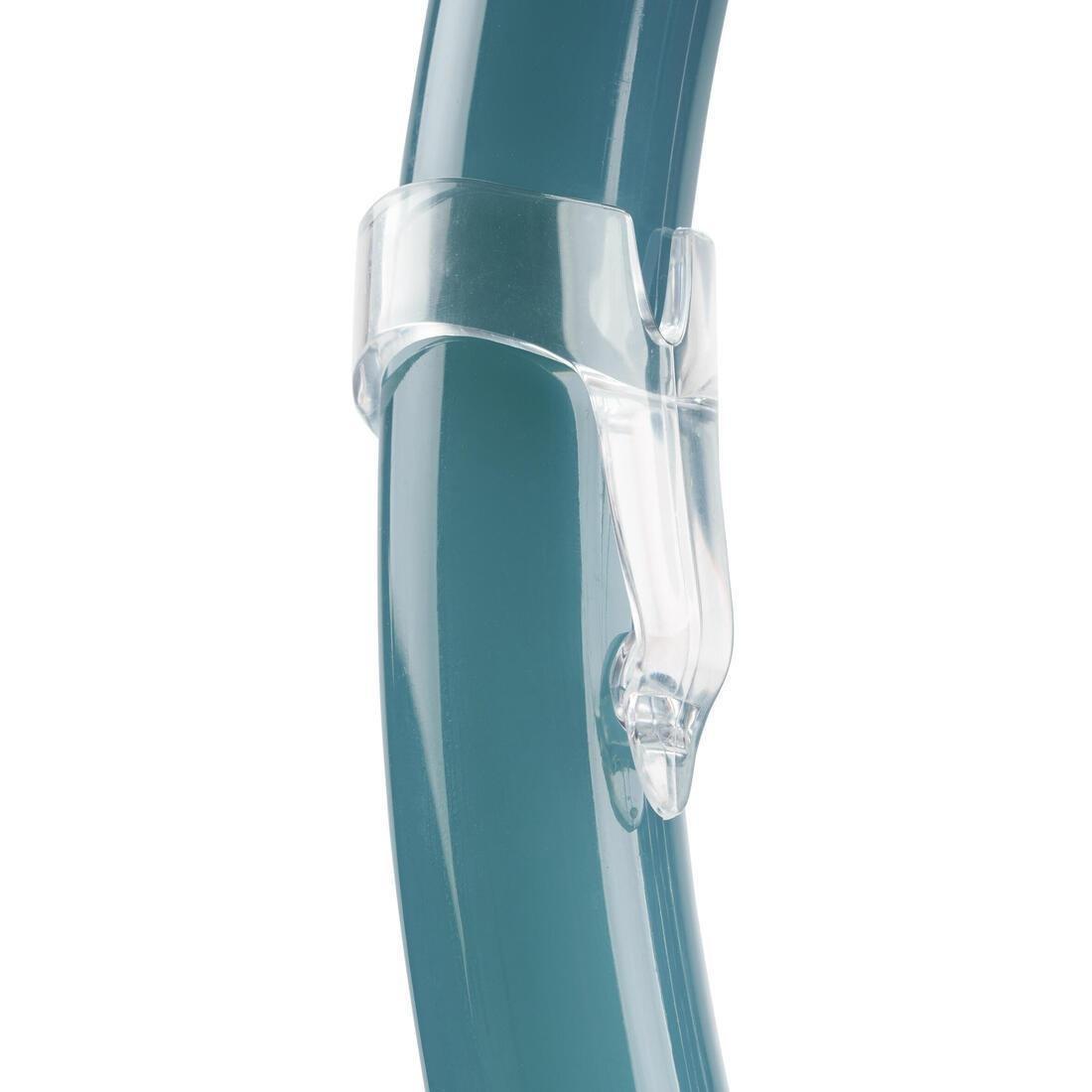 Dry Diving Snorkel With Drytop Valve System - 100 Dry Top, Blue, No Color, large image number 12