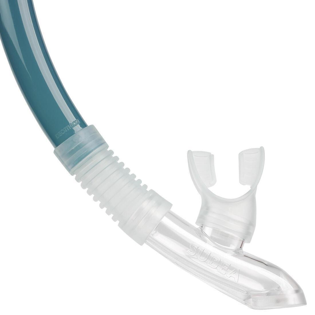 Dry Diving Snorkel With Drytop Valve System - 100 Dry Top, Blue, No Color, large image number 13
