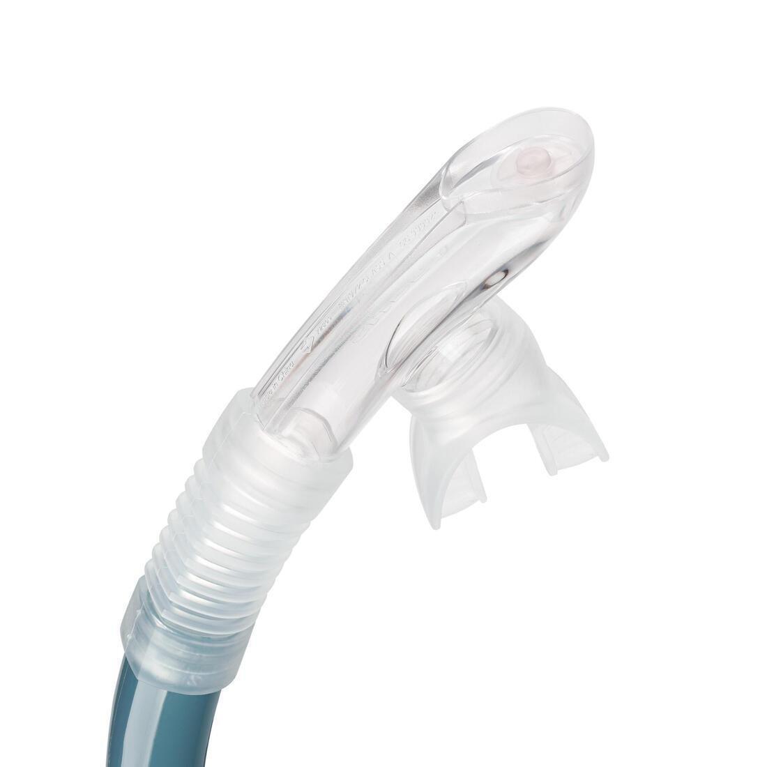 Dry Diving Snorkel With Drytop Valve System - 100 Dry Top, Blue, No Color, large image number 14