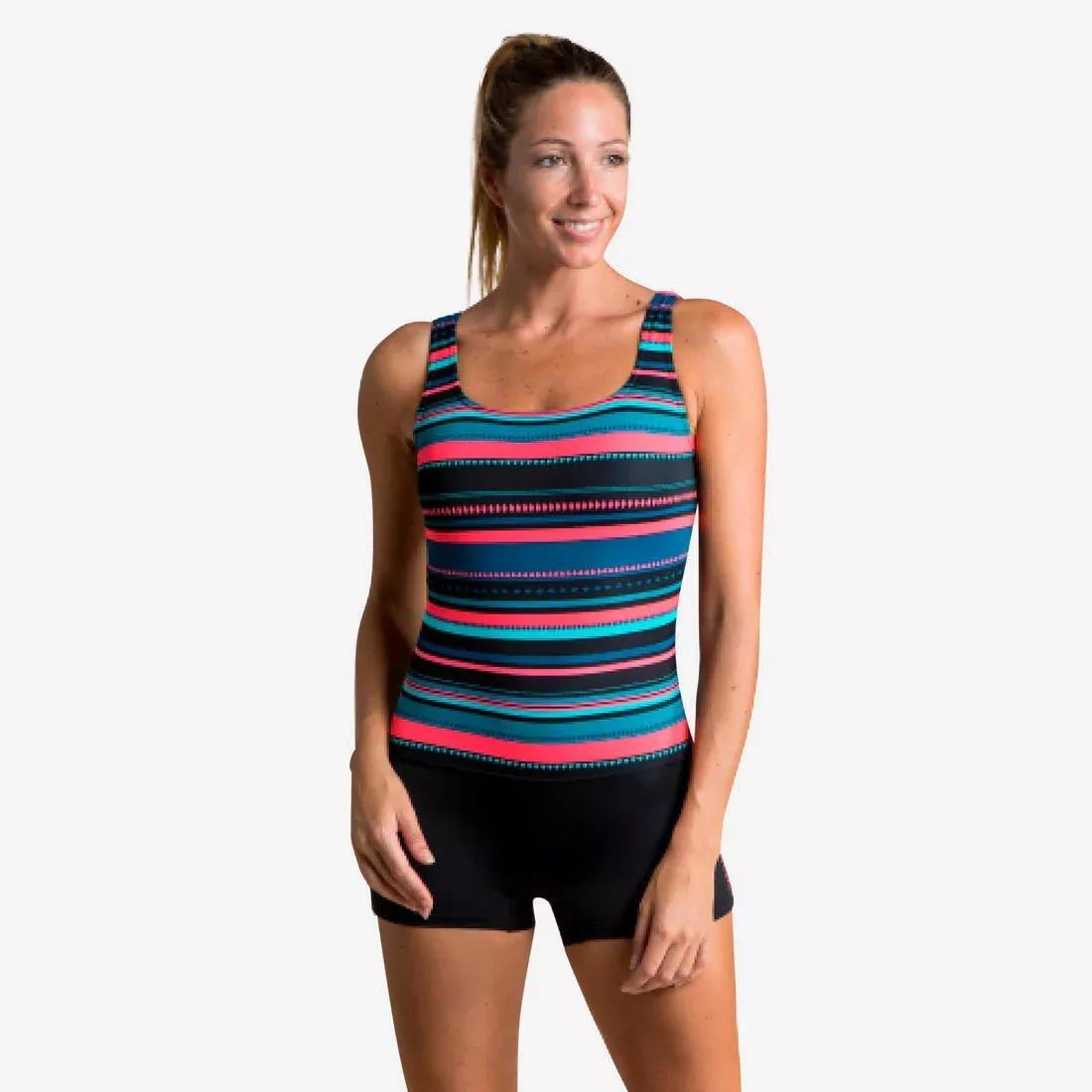 Women Shorty Swimsuit - Heva 100, multicolour, , large image number 1