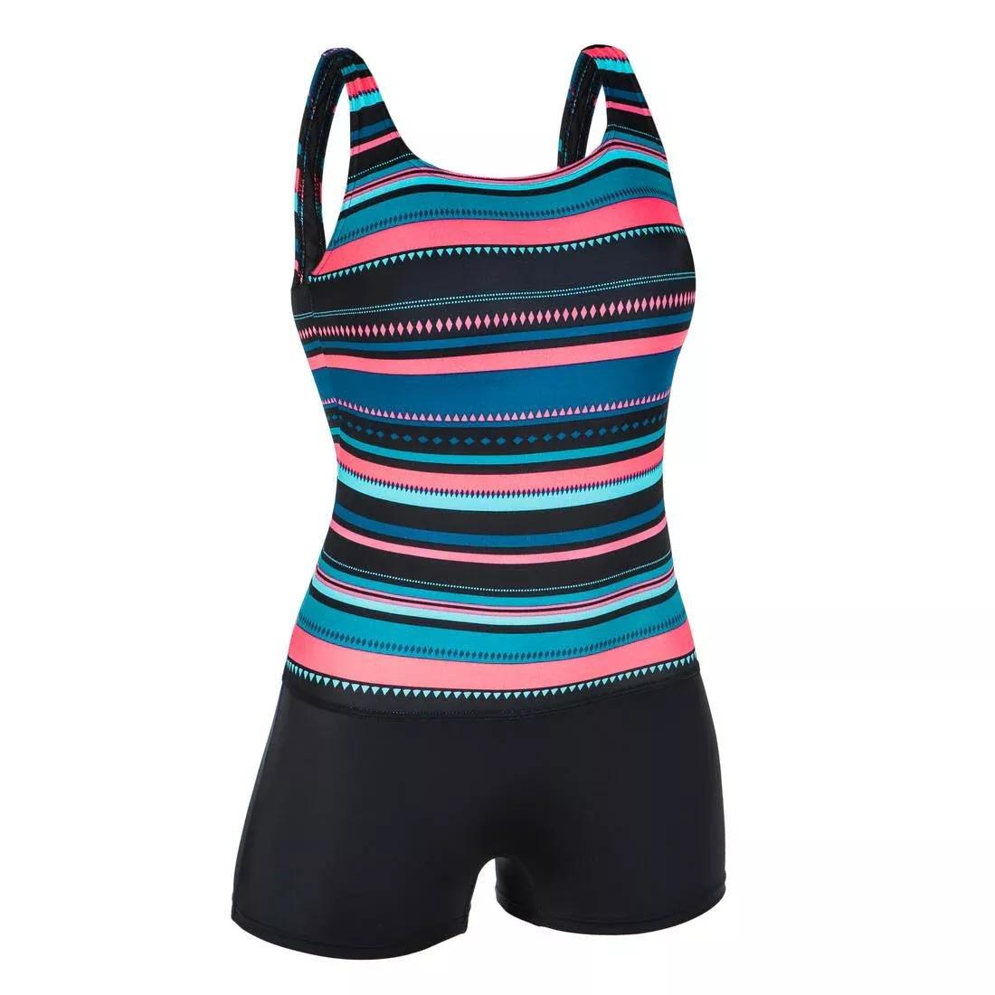 Women Shorty Swimsuit - Heva 100, multicolour, , large image number 12