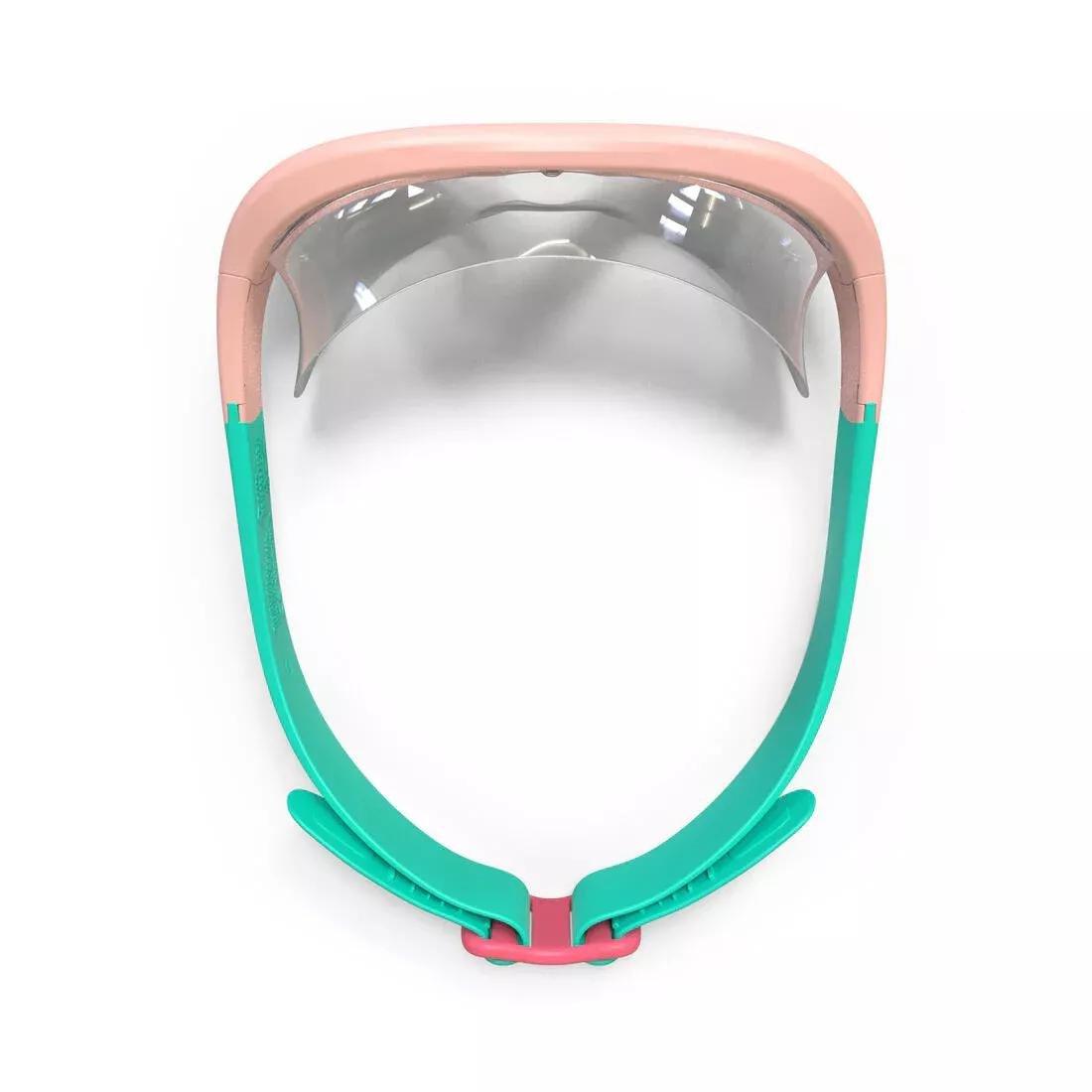 Kids Unisex Swimming Mask - Swimdow 100 / Jr, Blue, No Color, large image number 6