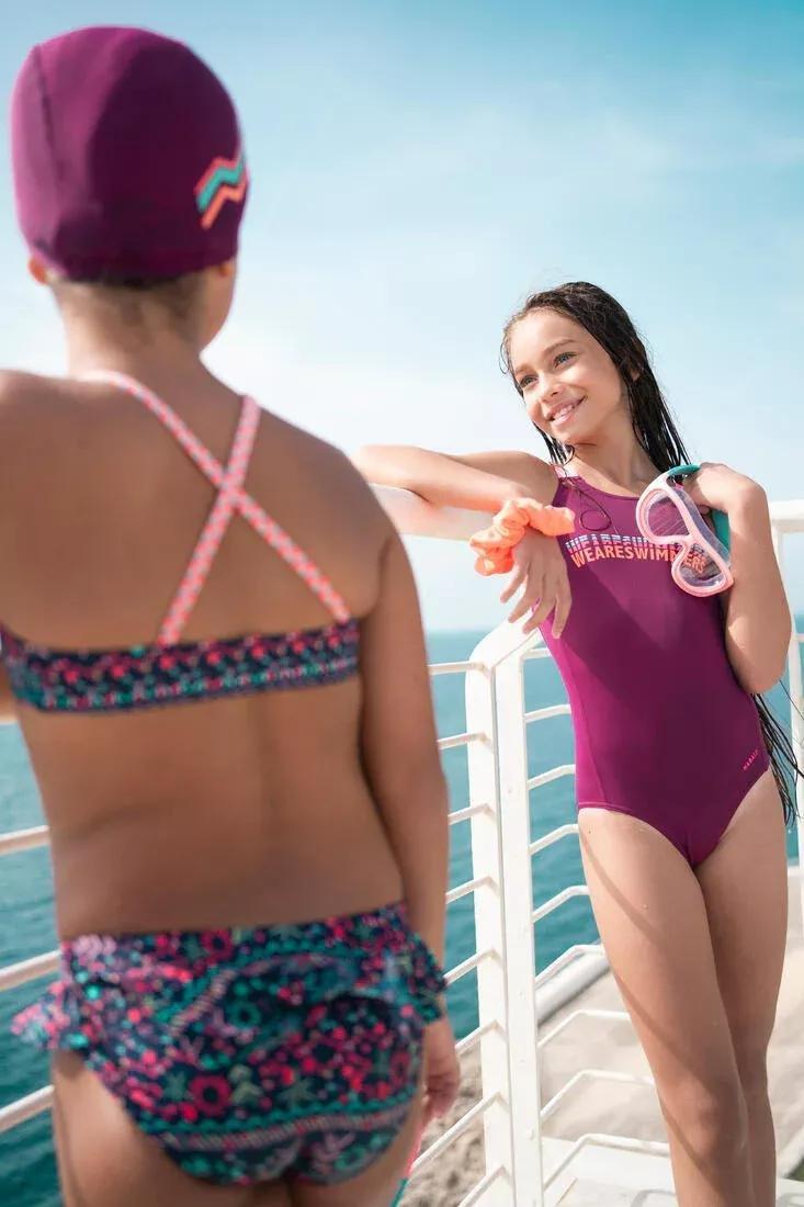 Kids Unisex Swimming Mask - Swimdow 100 / Jr, Blue, No Color, large image number 10