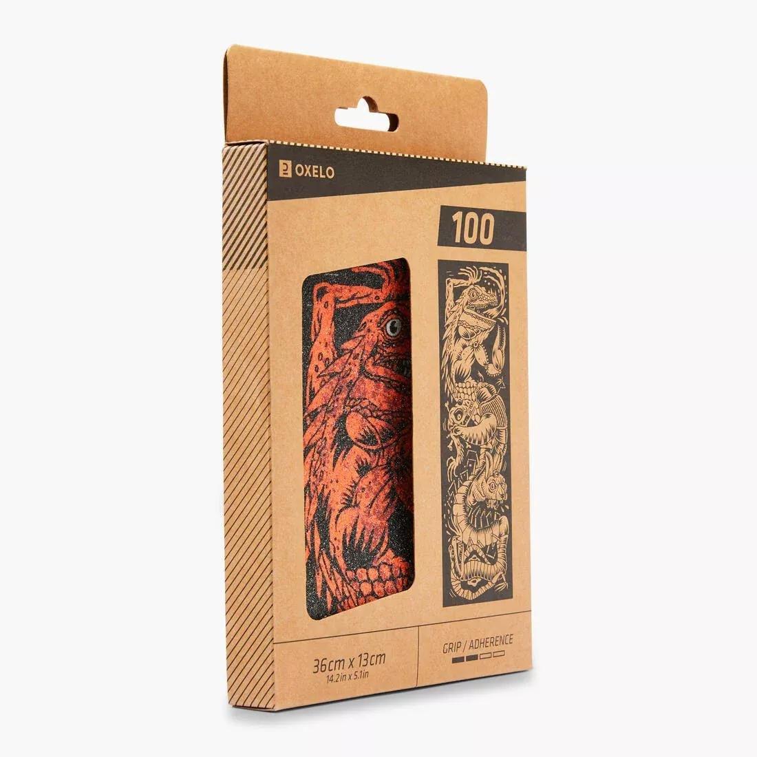 Deck Grip - 100, Orange, No Color, medium