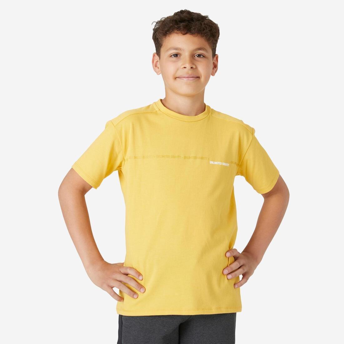 Kids Breathable Cotton T-Shirt 500, Pink, , large image number 13