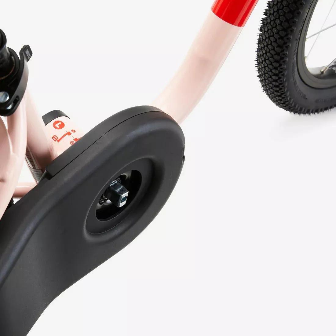 Kids Unisex 3-5 Years 2-In-1 14-Inch Balance Bike - Discover 500, Red, No Color, medium