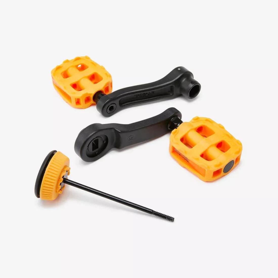 Kids Unisex 3-5 Years 2-In-1 14-Inch Balance Bike - Discover 500, Red, No Color, large image number 4