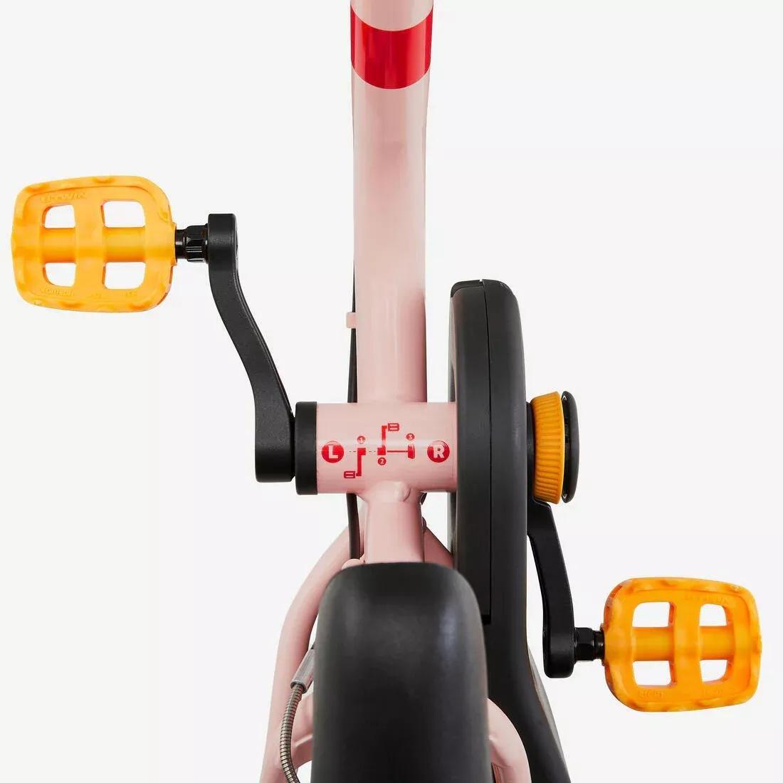 Kids Unisex 3-5 Years 2-In-1 14-Inch Balance Bike - Discover 500, Red, No Color, large image number 7