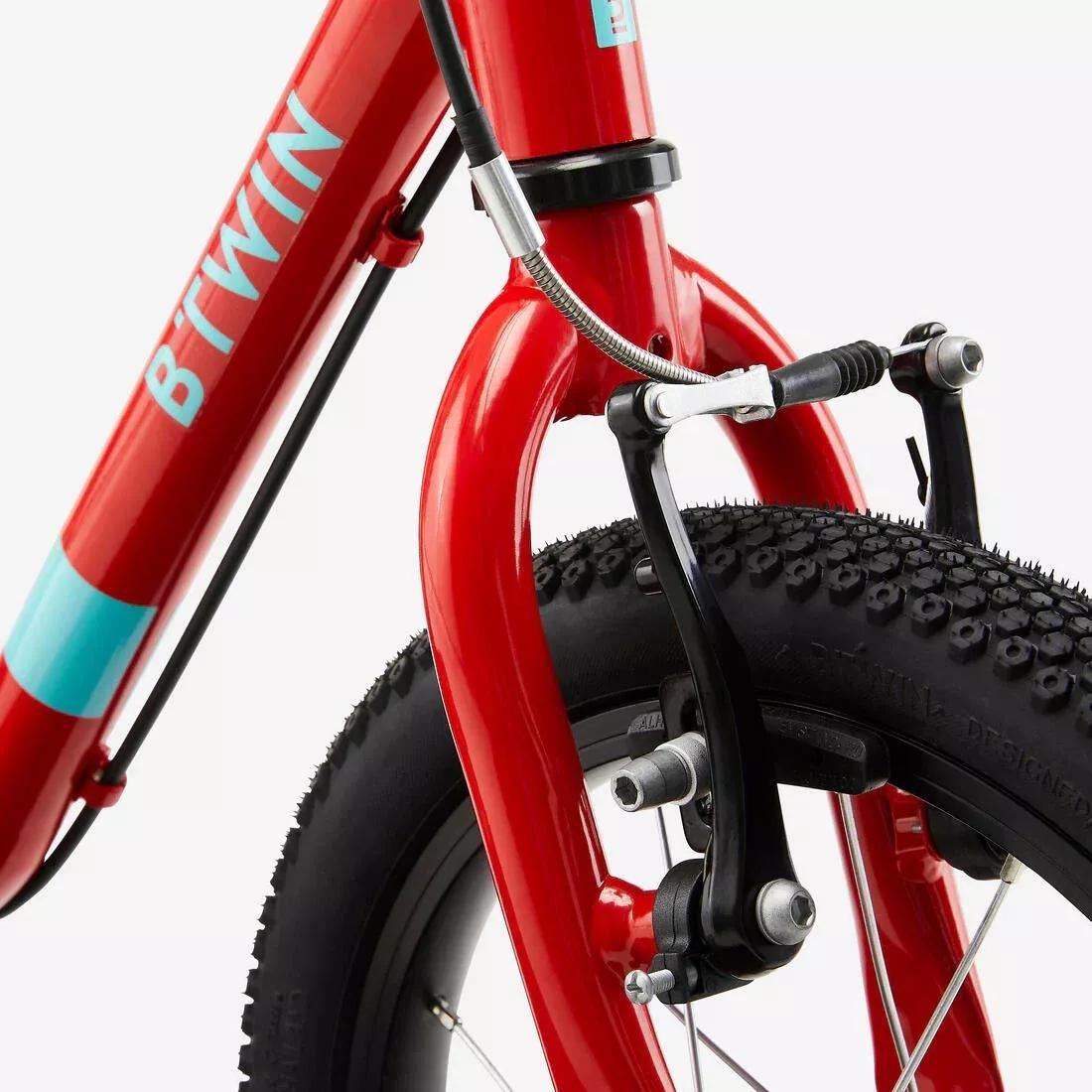 Kids Girls 3-5 Years 2-In-1 14-Inch Balance Bike - Discover 500, Pink, No Color, large image number 14