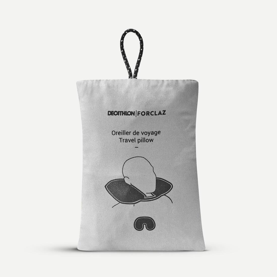 Travel Pillow - Travel 100 Compact, Grey, No Color, medium