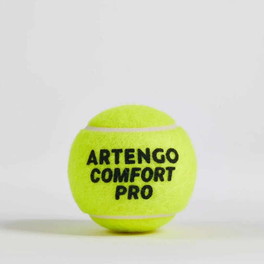 Versatile Tennis Ball Comfort - Pro 4-Pack, Yellow, No Color, large image number 3