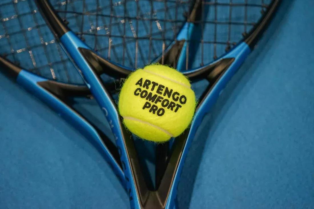 Versatile Tennis Ball Comfort - Pro 4-Pack, Yellow, No Color, large image number 5