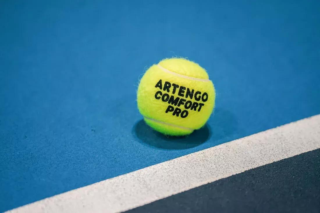 Versatile Tennis Ball Comfort - Pro 4-Pack, Yellow, No Color, large image number 7