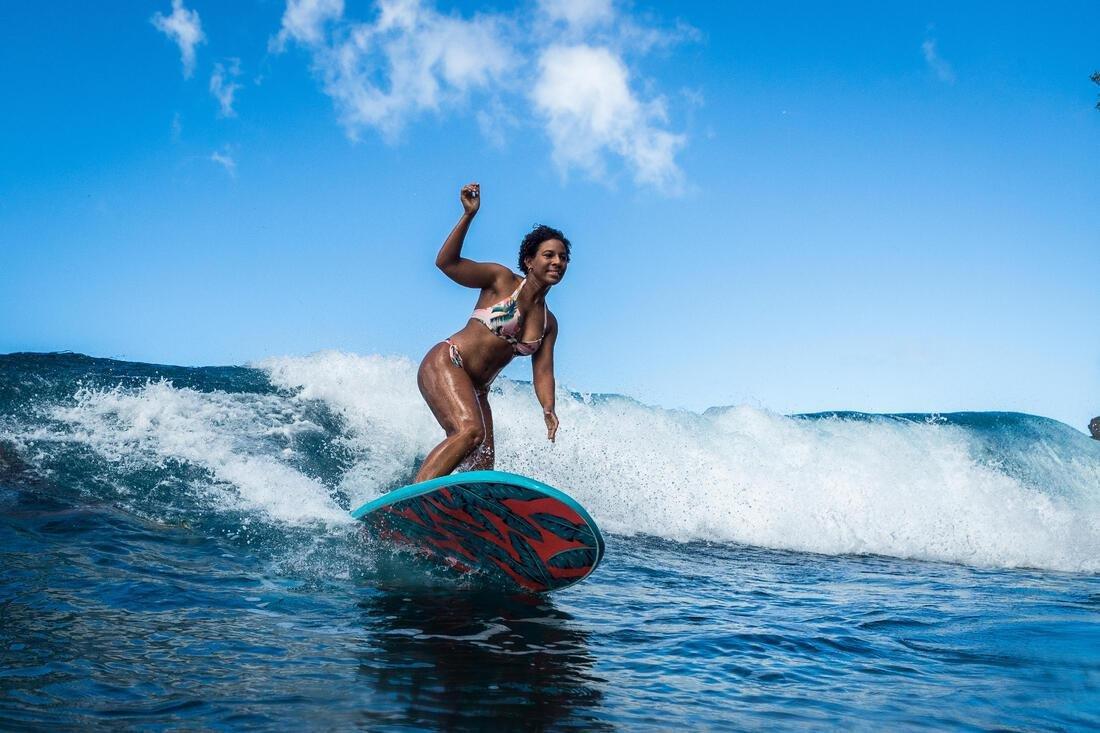 Women  Push-Up Swimsuit Top - Elena Foly, Green, No Color, large image number 7