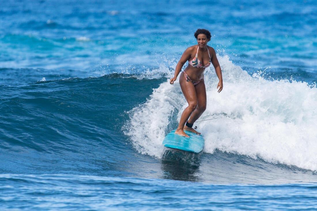 Women  Push-Up Swimsuit Top - Elena Foly, Green, No Color, large image number 9