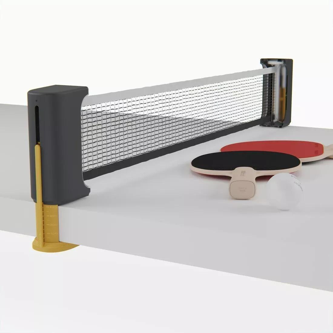 Table Tennis Set For Small Tables With Rollnet + 2 Ppr100 Bats + 2 Balls, No Color, large image number 3
