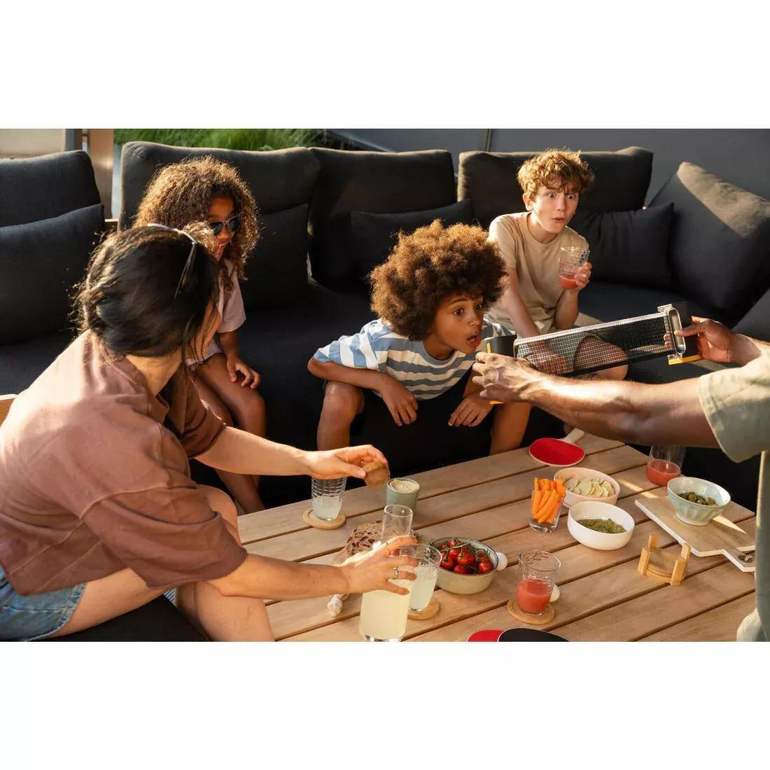 Table Tennis Set For Small Tables With Rollnet + 2 Ppr100 Bats + 2 Balls, No Color, large image number 12