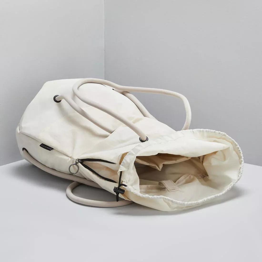 Fitness Cardio Training Backpack, Beige, No Color, large image number 5
