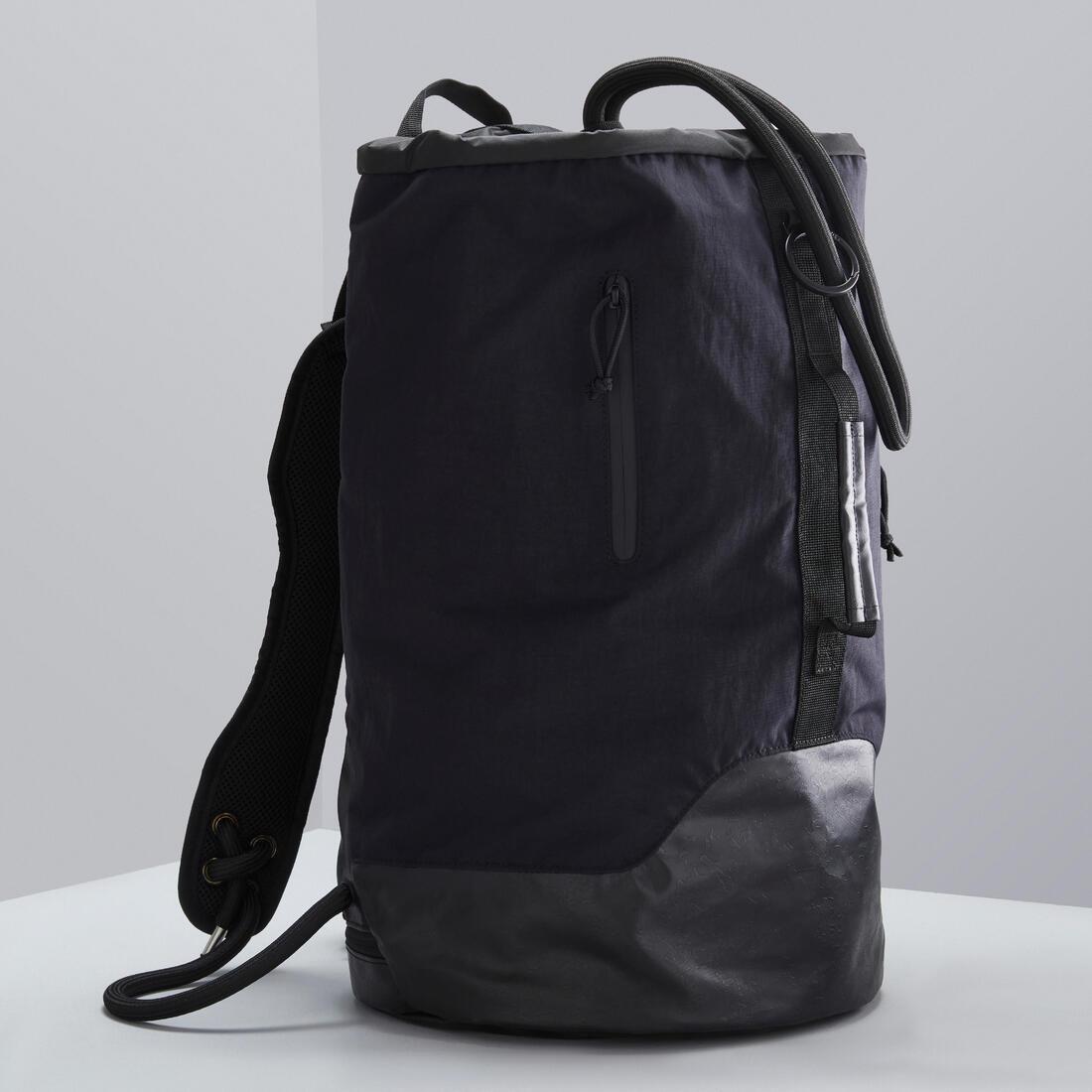 Fitness Cardio Training Backpack, Black, No Color, large image number 1