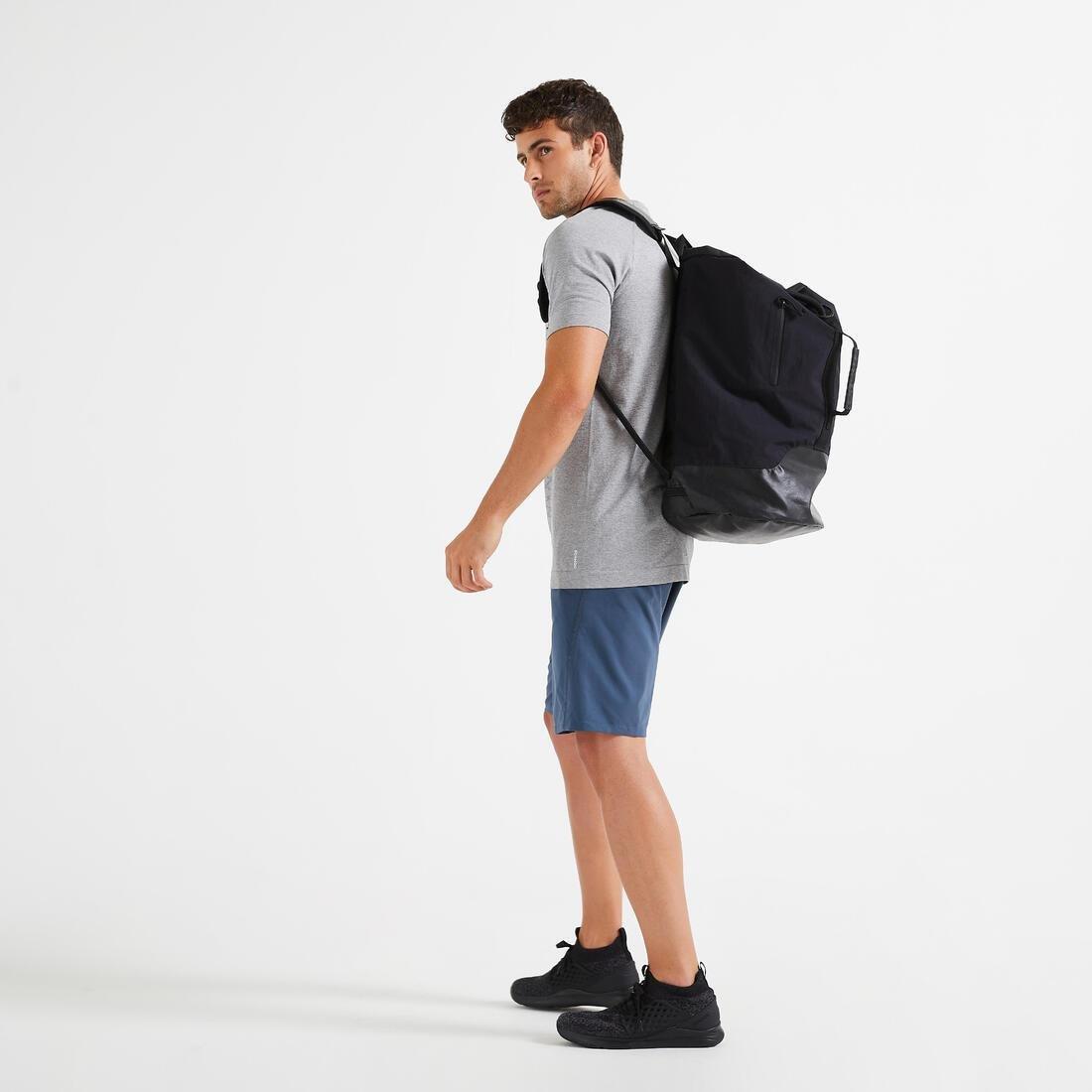 Fitness Cardio Training Backpack, Black, No Color, large image number 3