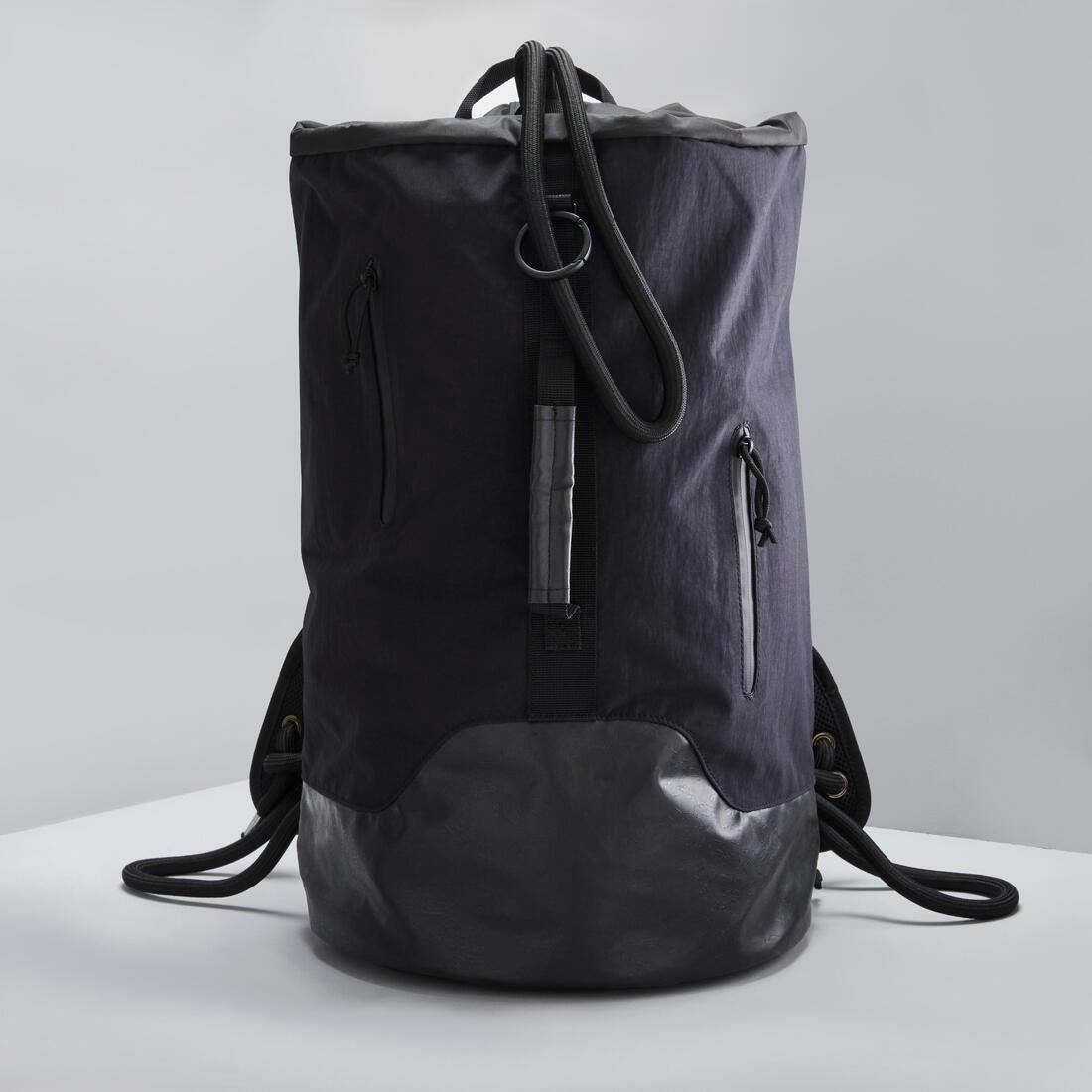 Fitness Cardio Training Backpack, Black, No Color, large image number 4