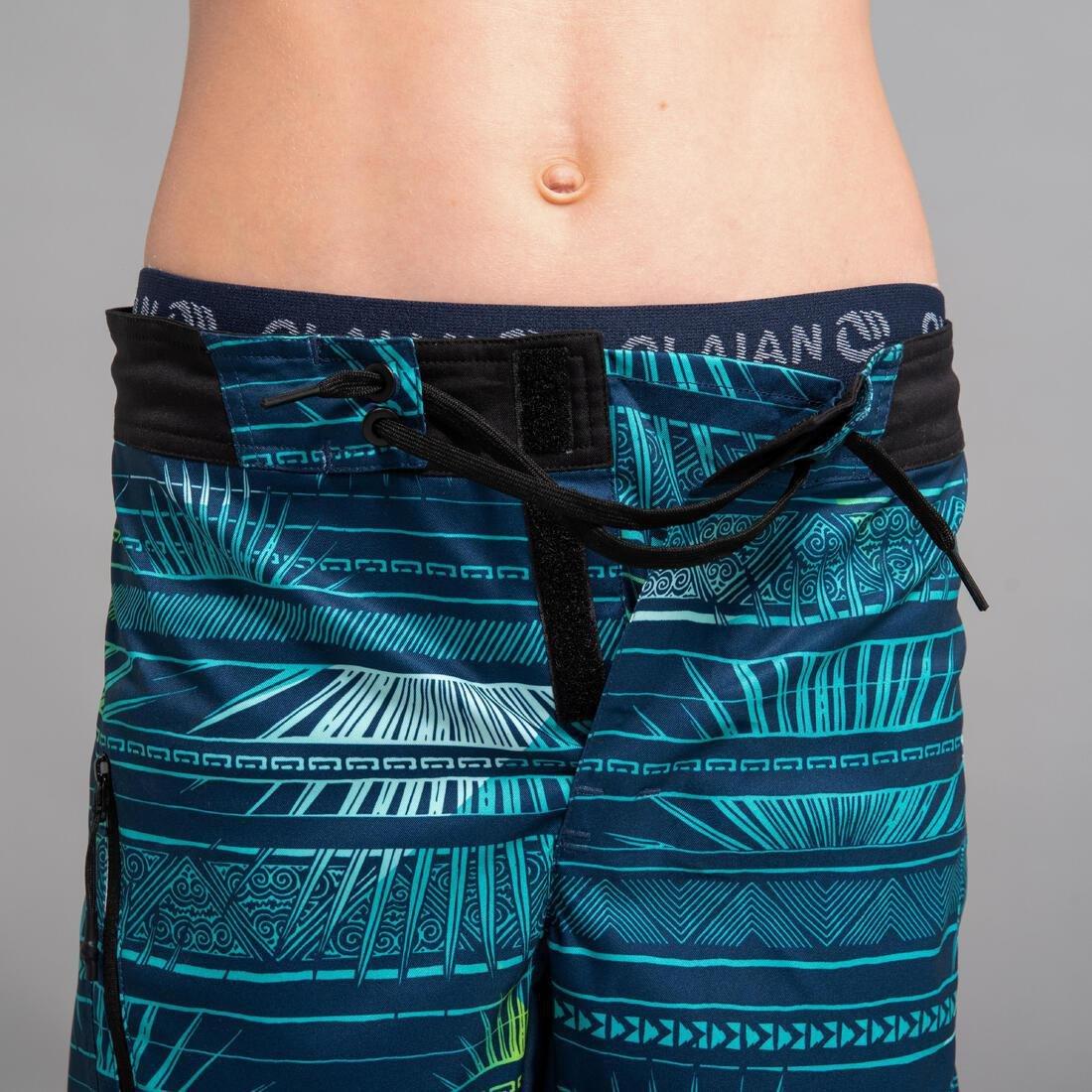 Kids Boys Swimming Shorts - 550 Offshore, Blue, , large image number 5