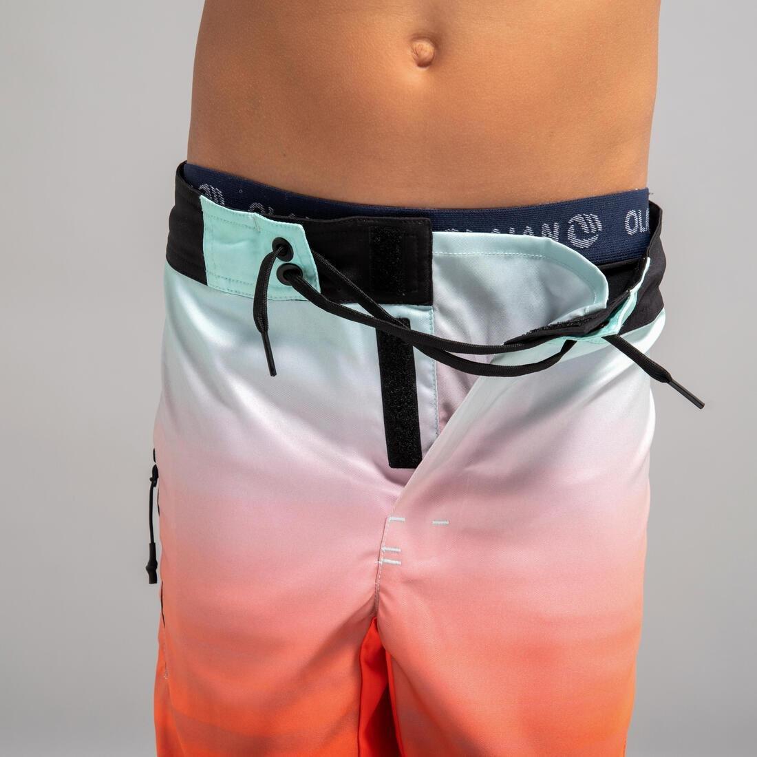 Kids Boys Swimming Shorts - 550 Offshore, Blue, No Color, large image number 11