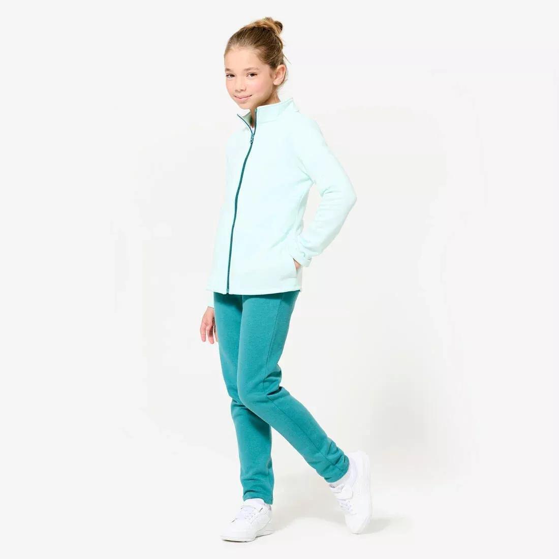 Kids' Warm Zip-Up Tracksuit - Warmy, Yellow, No Color, medium