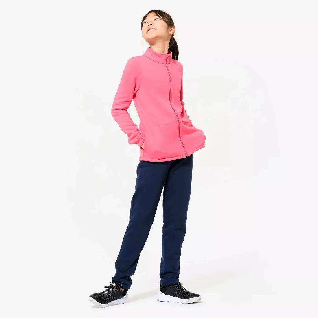 Kids' Warm Zip-Up Tracksuit - Warmy, Yellow, No Color, medium