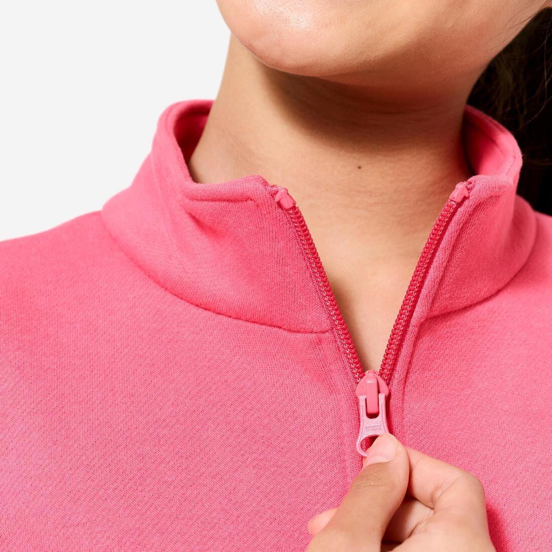Kids' Warm Zip-Up Tracksuit - Warmy, Yellow, No Color, large image number 4