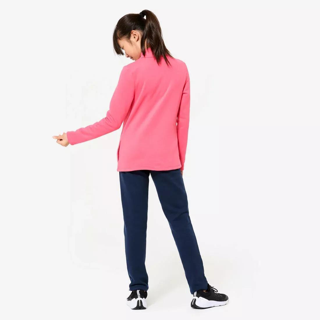 Kids' Warm Zip-Up Tracksuit - Warmy, Yellow, No Color, large image number 5