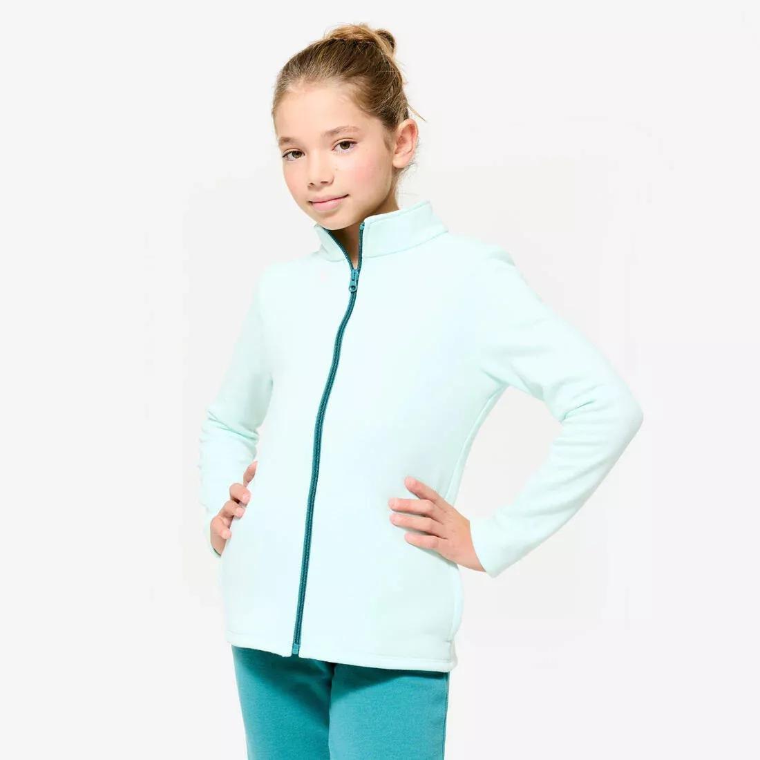 Kids' Warm Zip-Up Tracksuit - Warmy, Yellow, No Color, large image number 9
