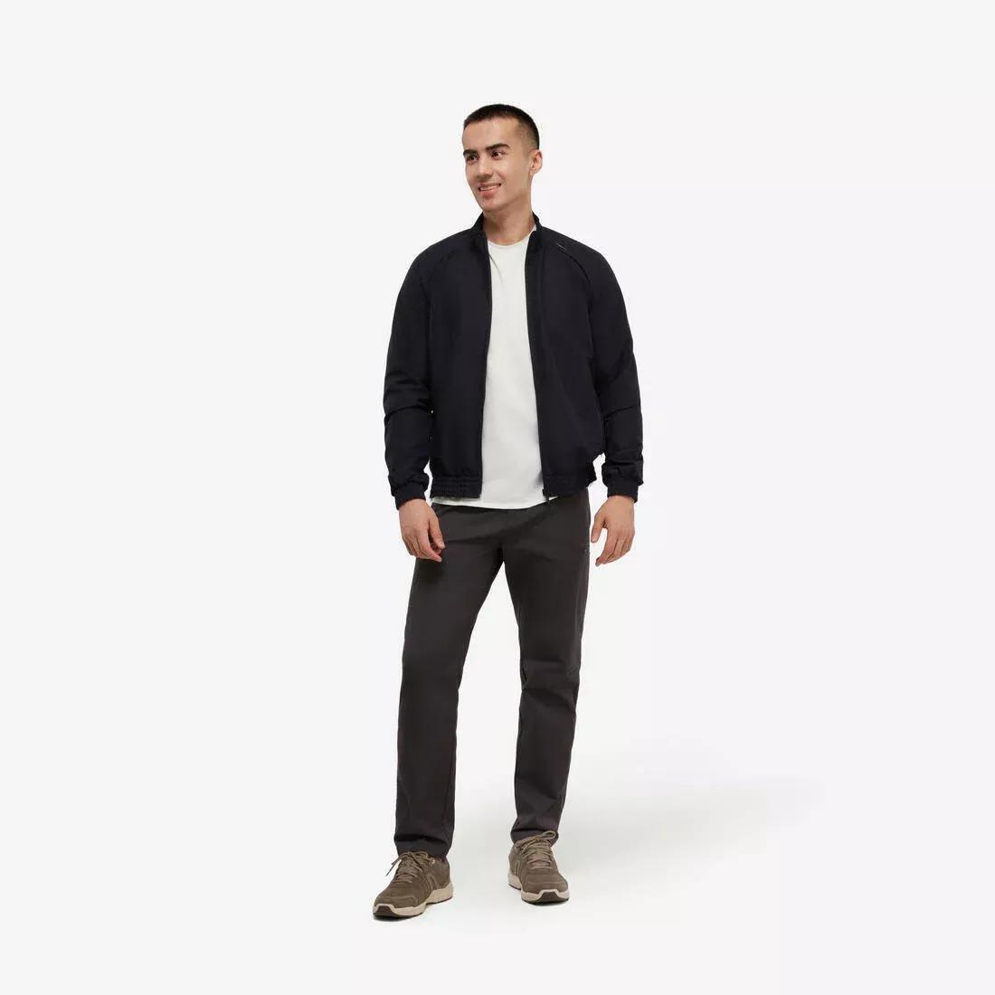 Men Fitness Standard Breathable Jacket, Navy, 5401_000, large image number 13