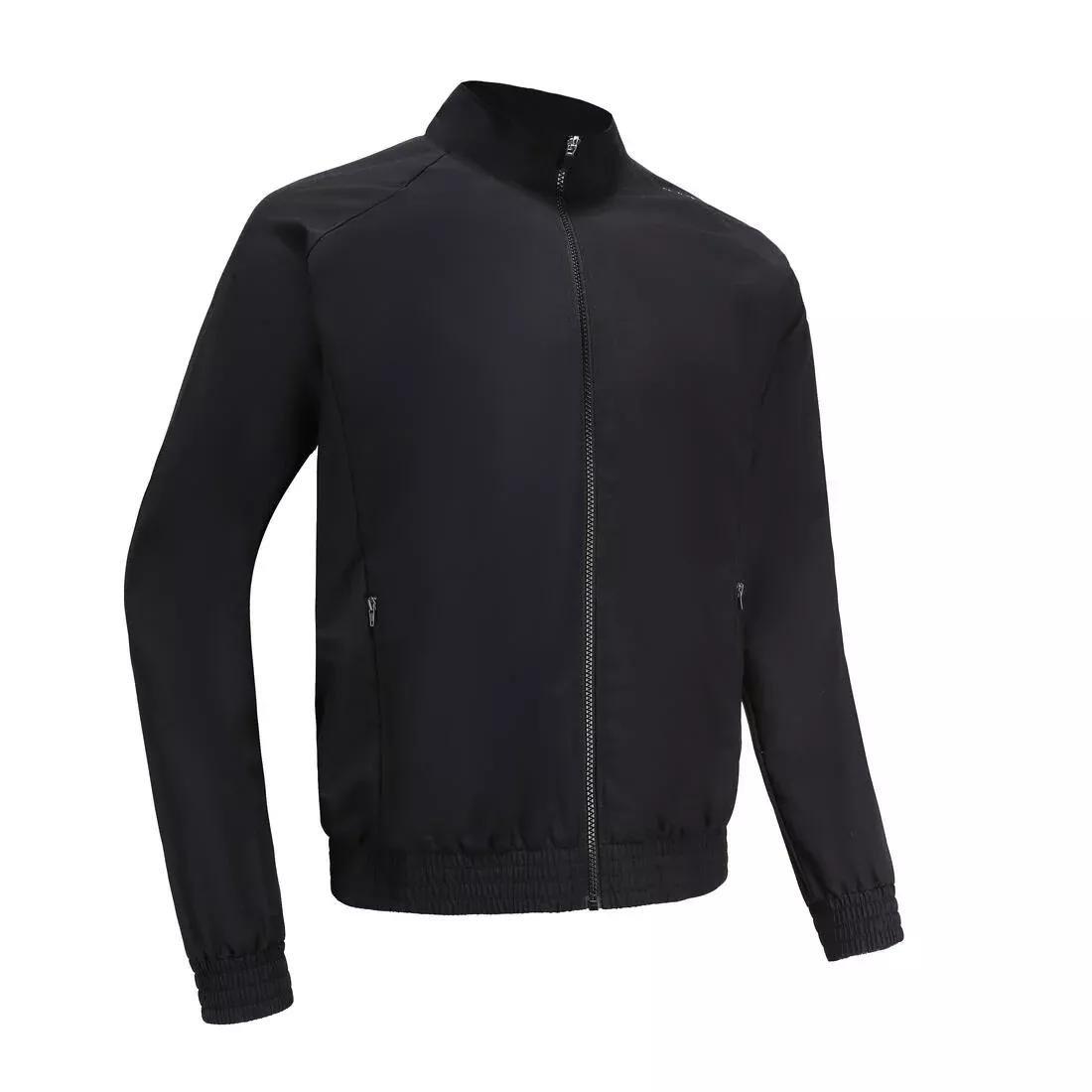 Men Fitness Standard Breathable Jacket, Black, , large image number 7