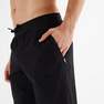 DOMYOS - Men Zip Pocket Breathable Fitness Shorts, Black