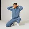 NYAMBA - Men Gym Cotton Fleece Hoodie Sweatshirt, Blue
