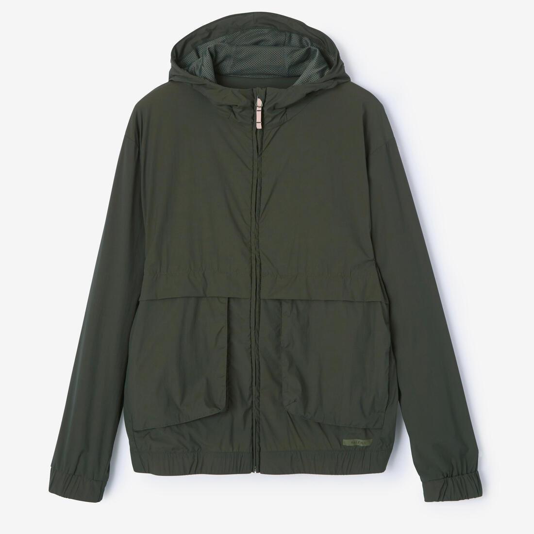 Women Windproof Running Jacket - Kiprun Run 500 Wind, Green, , large image number 8