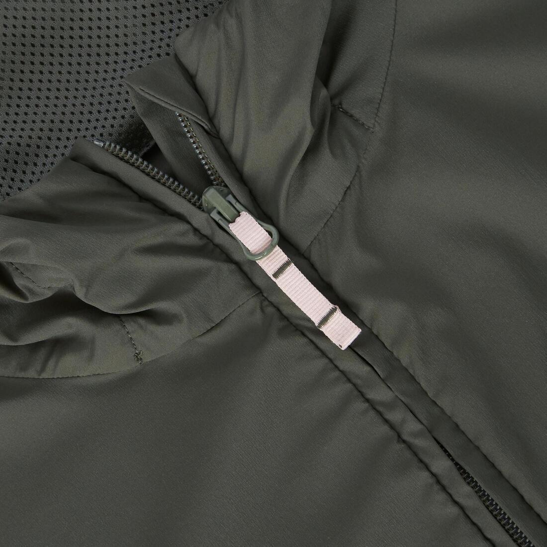 Women Windproof Running Jacket - Kiprun Run 500 Wind, Green, , large image number 9