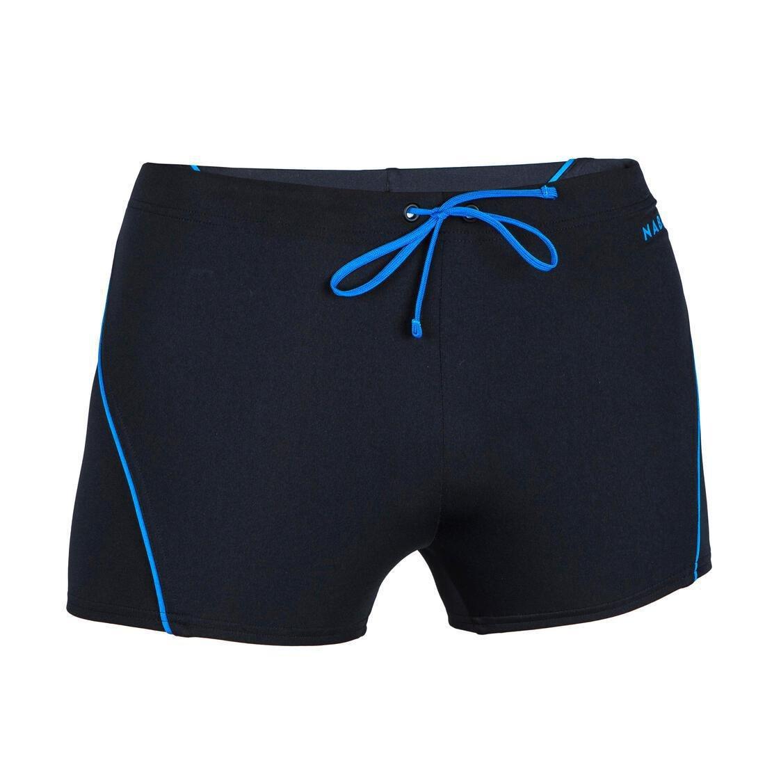 Mens Swimming Boxers -100 Plus, Blue, , large image number 4