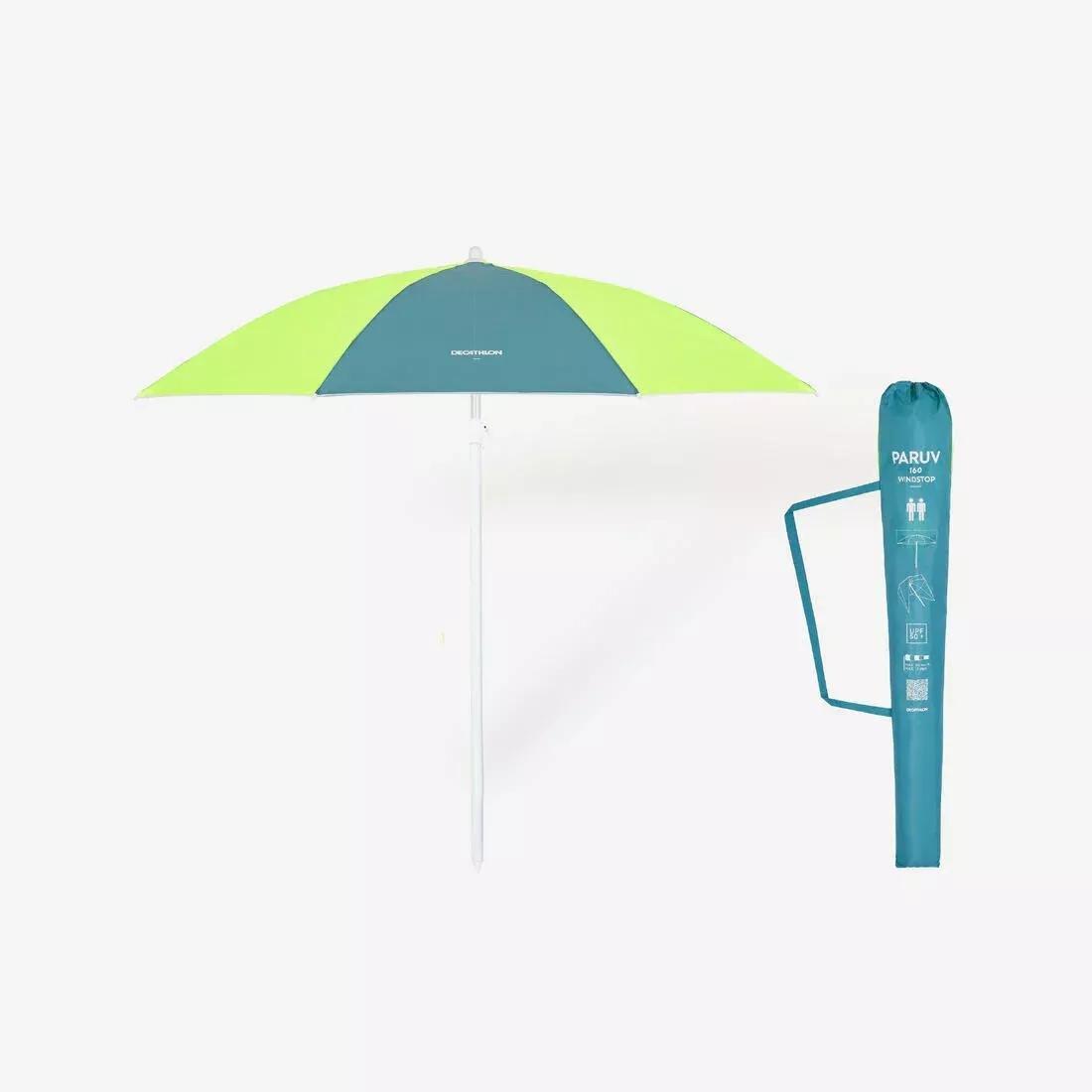 DEFAULT Beach Parasol 2-Person UPF50+ PARUV Windstop, No Color, large image number 0