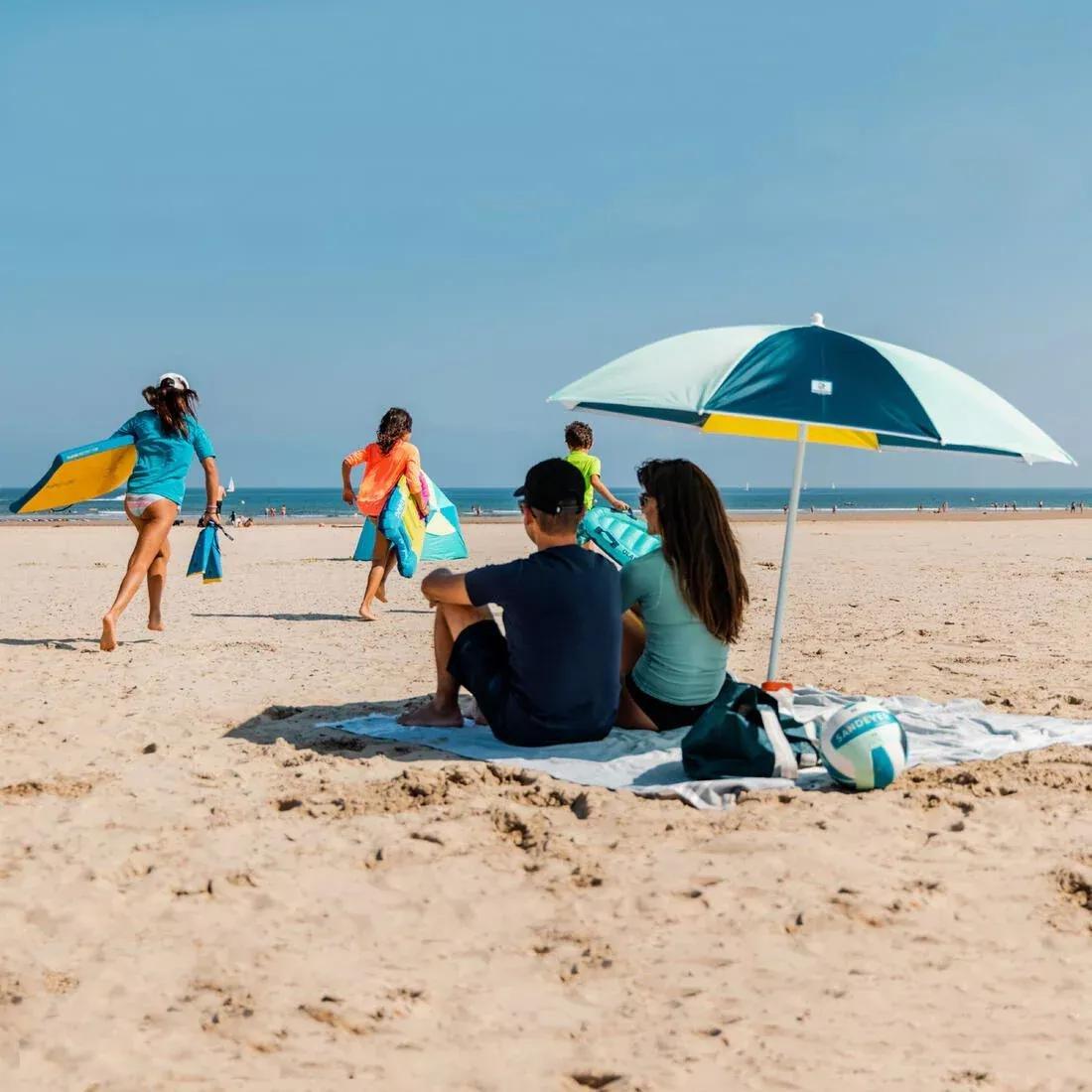 DEFAULT Beach Parasol 2-Person UPF50+ PARUV Windstop, No Color, large image number 2