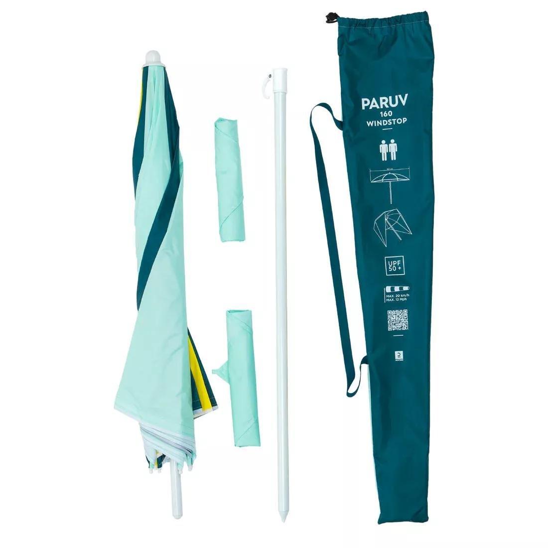 DEFAULT Beach Parasol 2-Person UPF50+ PARUV Windstop, No Color, large image number 14