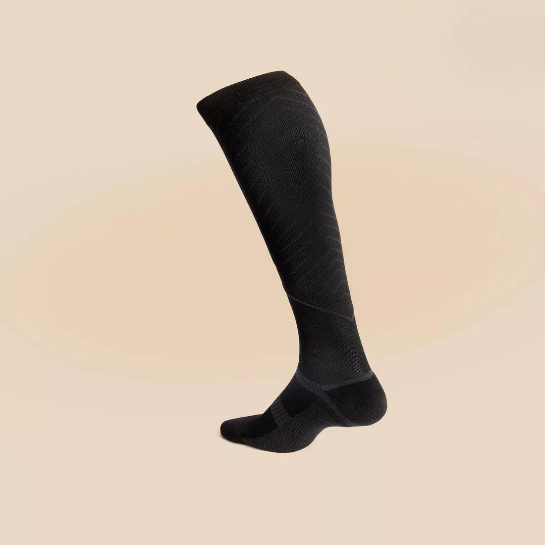 Compression Socks, Black, No Color, medium