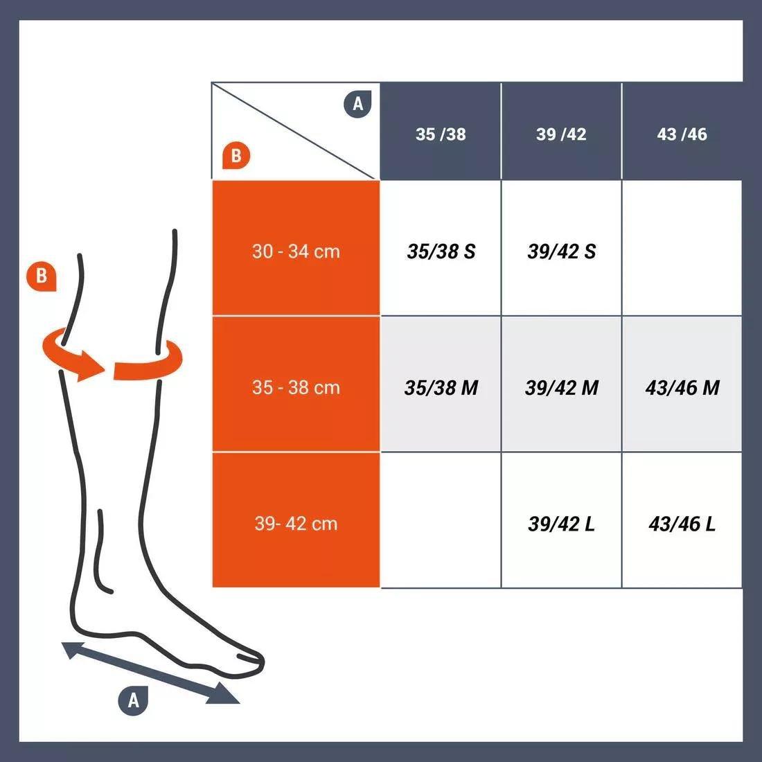 Compression Socks, Black, , large image number 4