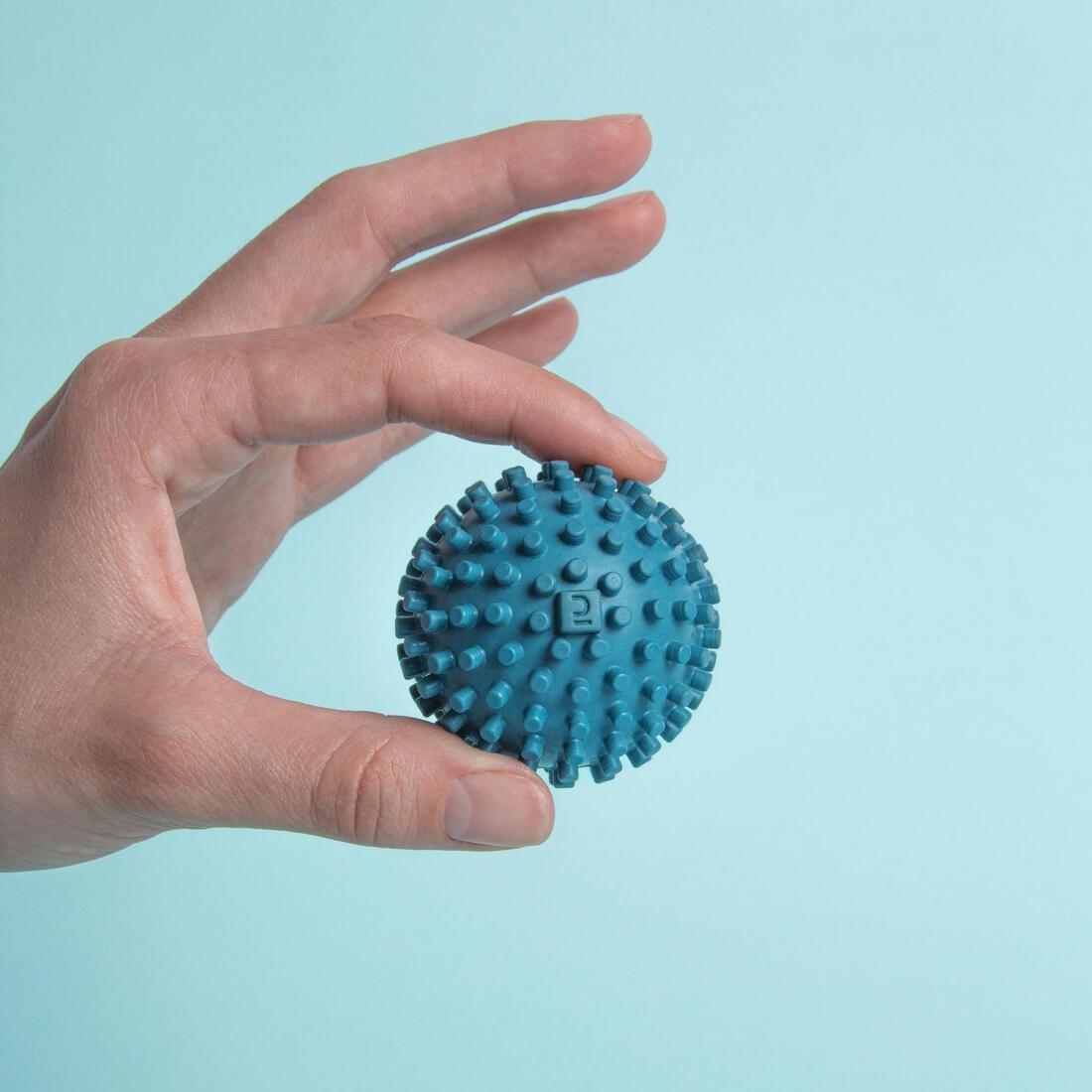 Acupressure Massage Ball, Blue, No Color, medium