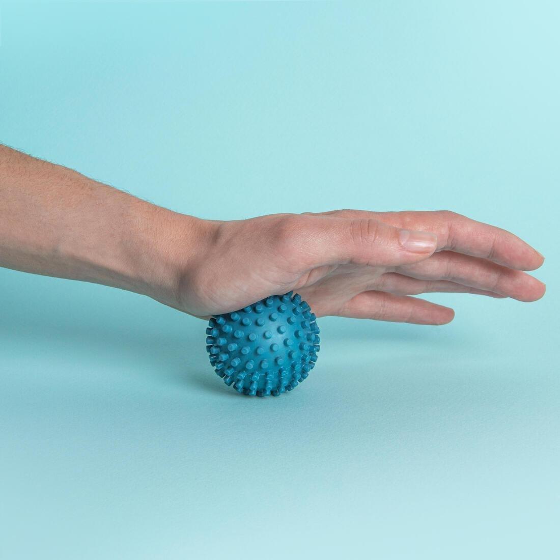 Acupressure Massage Ball, Blue, No Color, medium